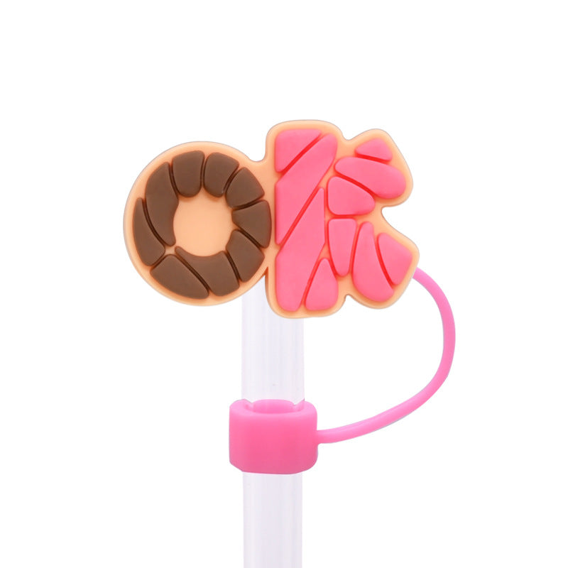 Wholesale Random 100pcs 10M bread dust plug straw  accessories