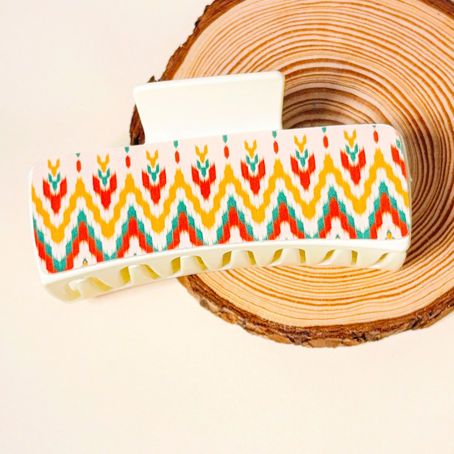 Wholesale Vintage Western Bohemian Print Leather Grabber