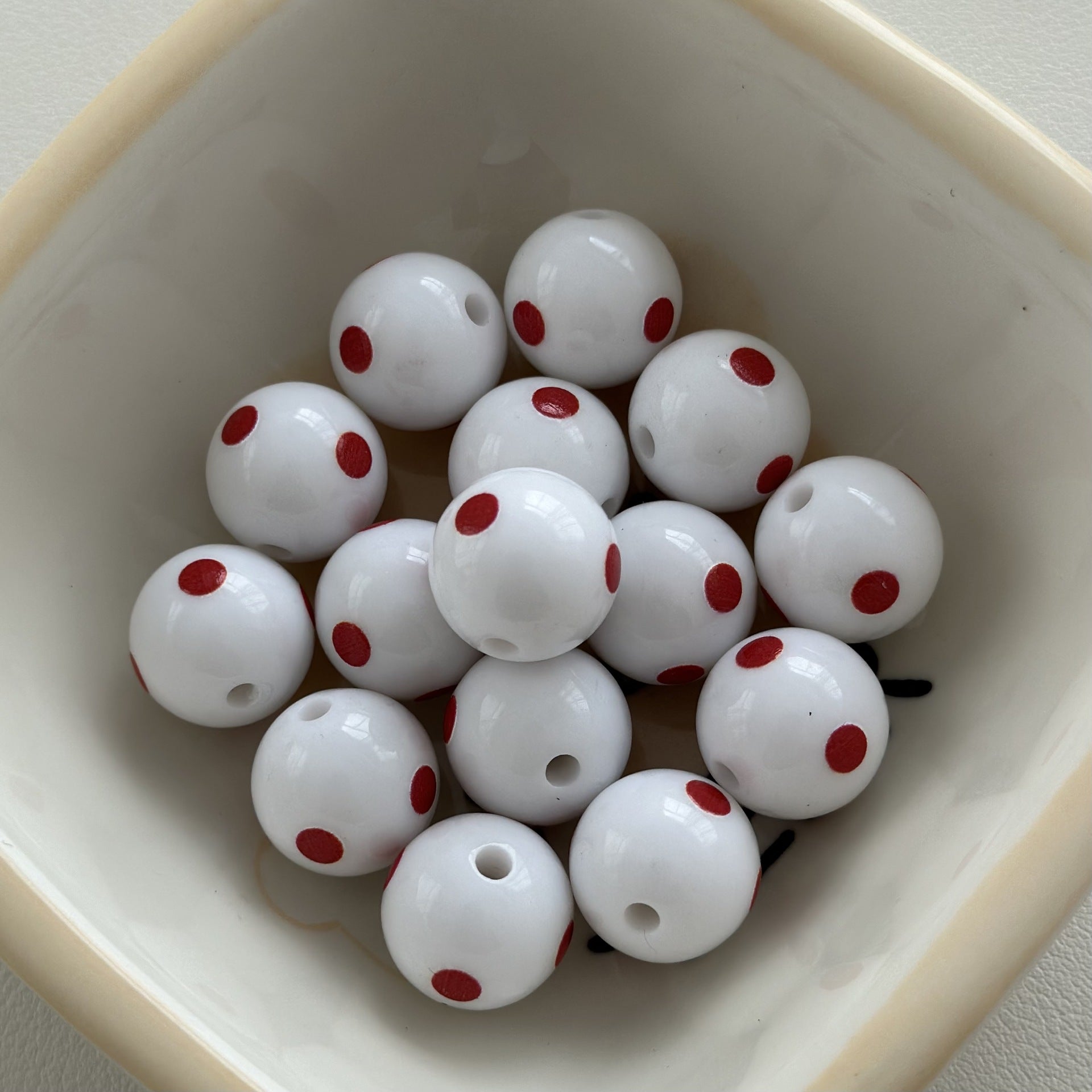 Wholesale 10PCS Billiard Beads Resin Beads Diy Beads