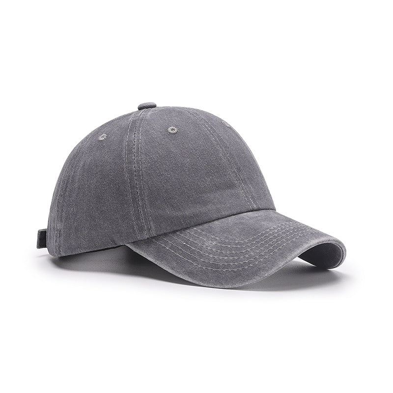 Wholesale Soft Top Black Cotton Baseball Cap