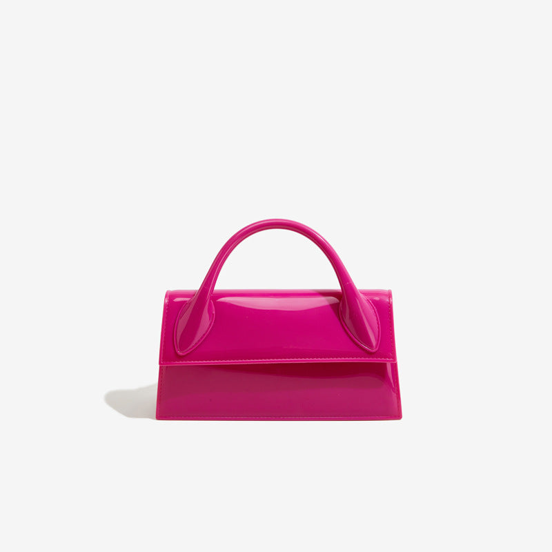 Wholesale All-match Multi-color PVC Evening Glossy Handbag