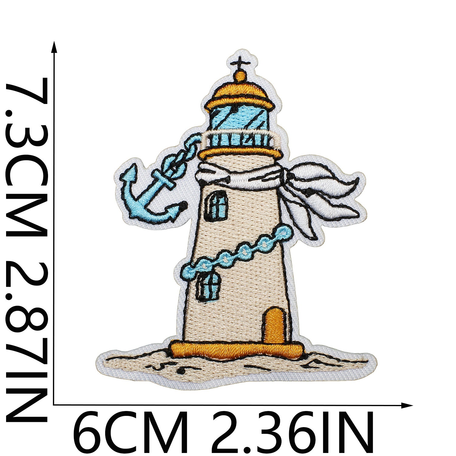 Wholesale summer Pearl Shell Beach Crab Embroidery DIY Patches