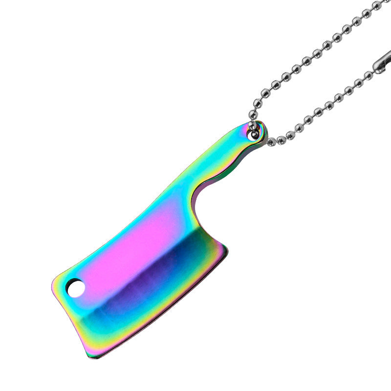 Wholesale Mini Kitchen Knife Blade Handmade Keychain