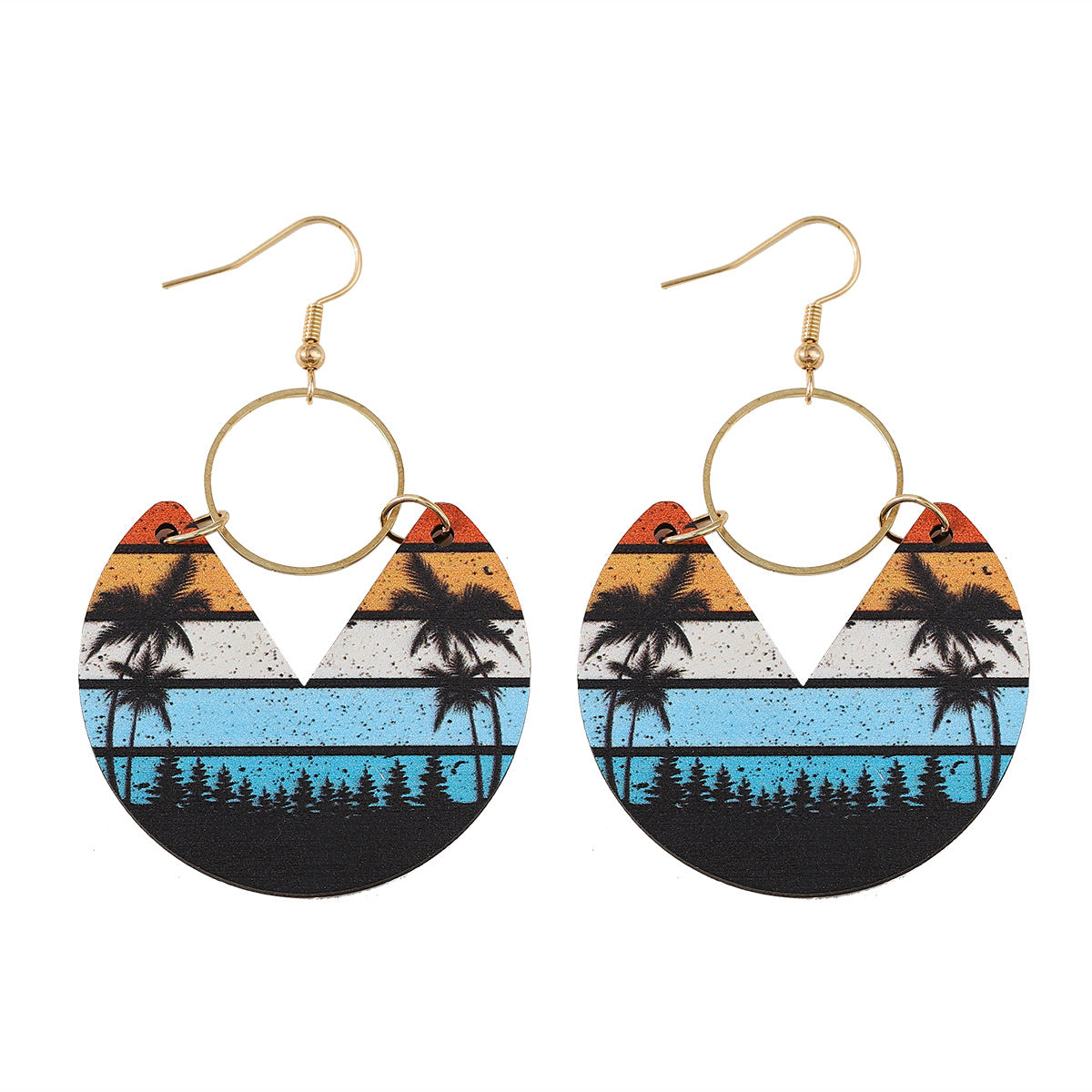 Wholesale Boho Wooden Earrings