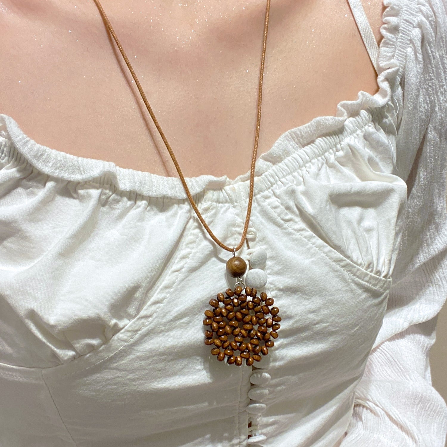 Wholesale Trendy Summer Vacation Hand Knit Raffia Flower Earrings For Women Golden Yellow Fashion Accessory Resale Gift