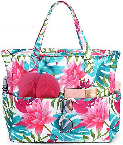 Wholesale multi-functional large  classic popular beach bag travel holiday gym essential