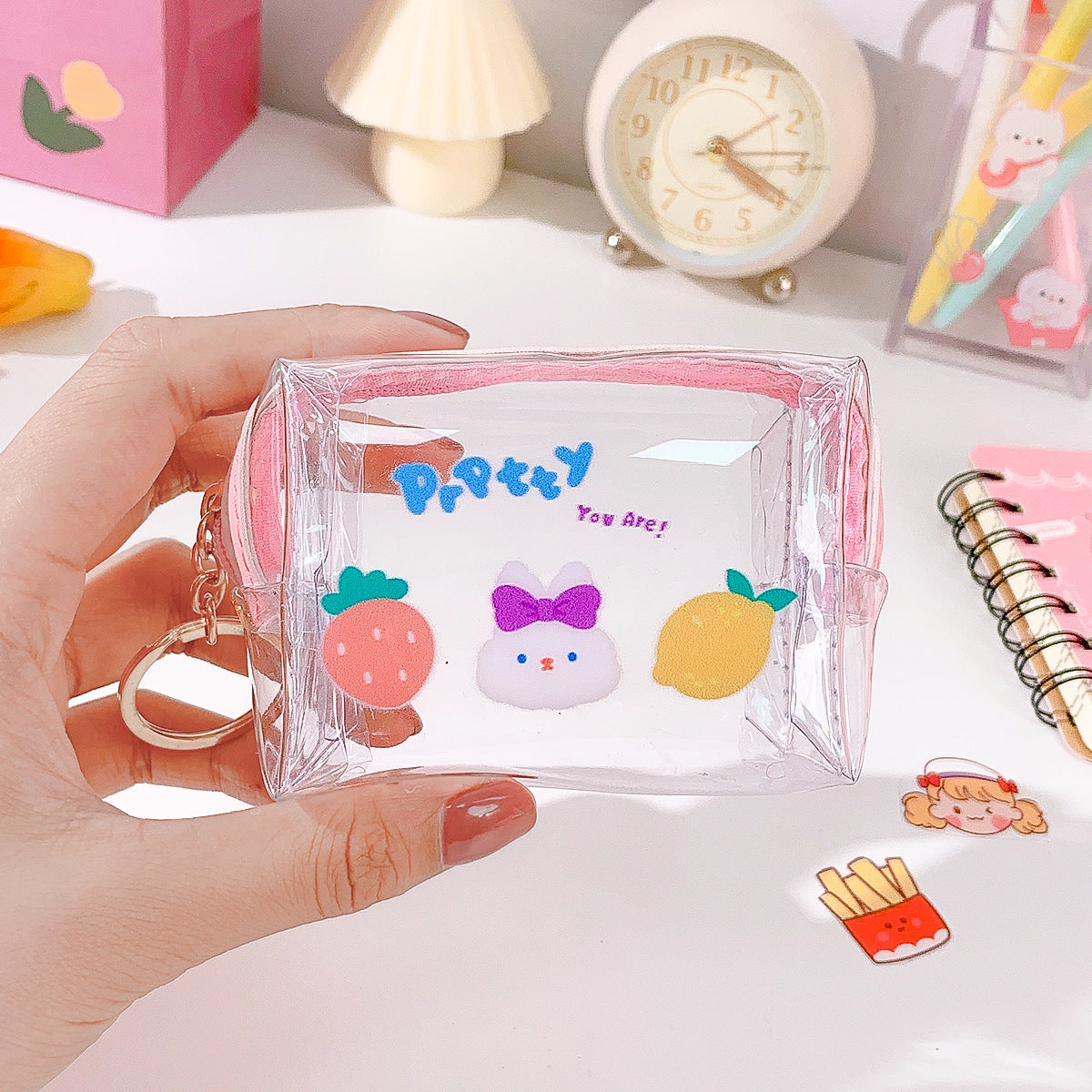 Wholesale PVC Transparent Cartoon Zero Wallet