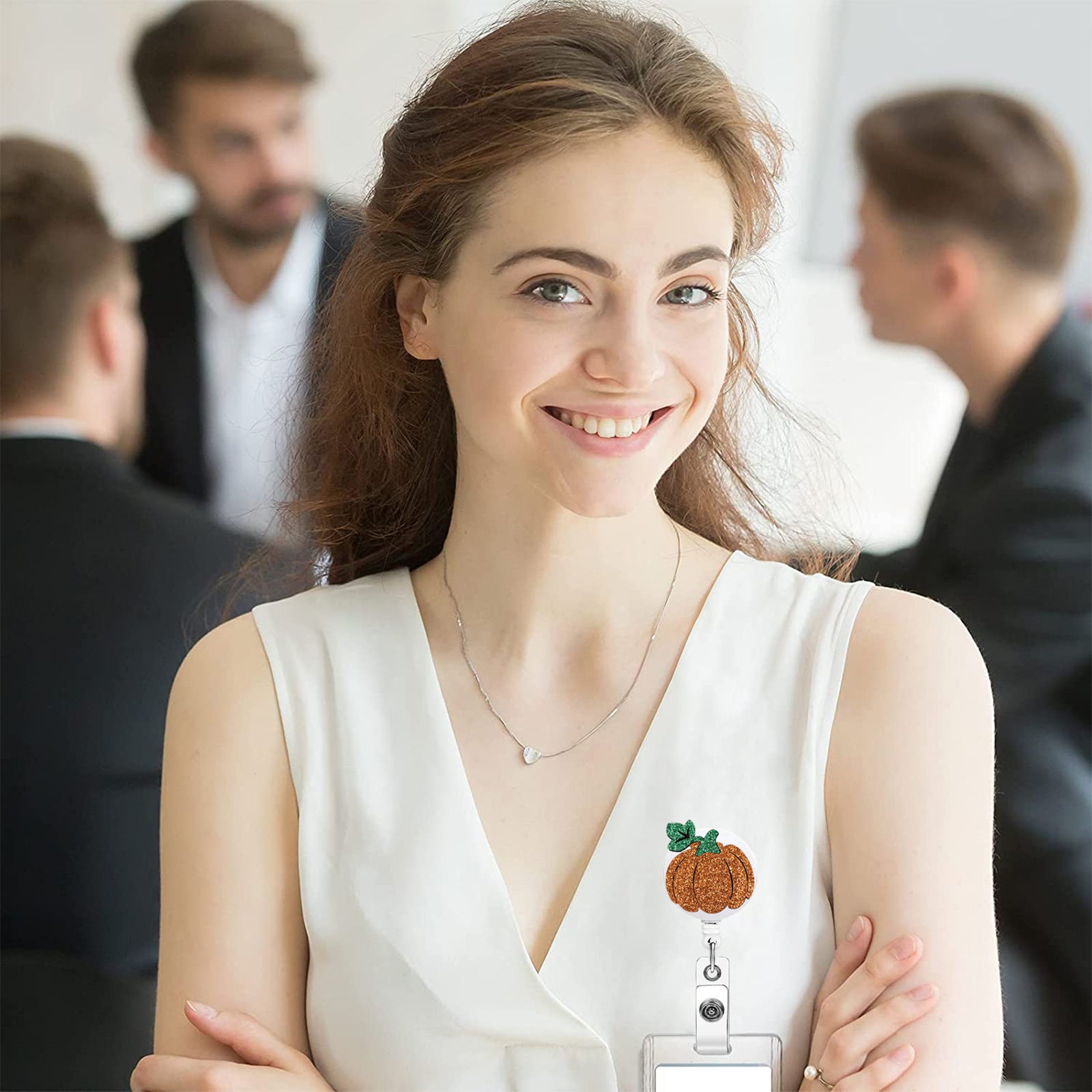 Wholesale Thanksgiving Retractable Roll-Up Badge