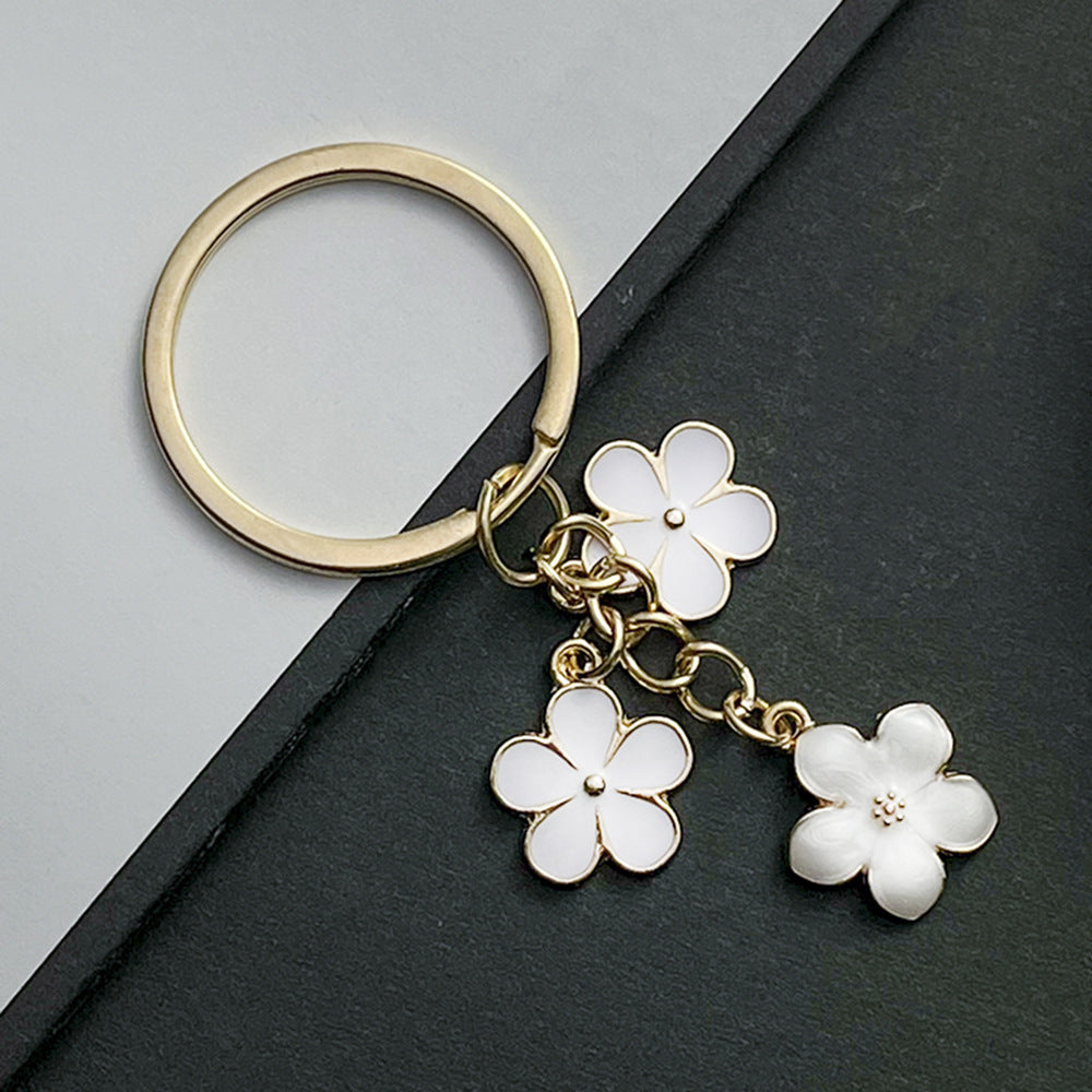 Wholesale black/ white/ blue/ pink/ purple multicolor optional luggage jewelry keychain