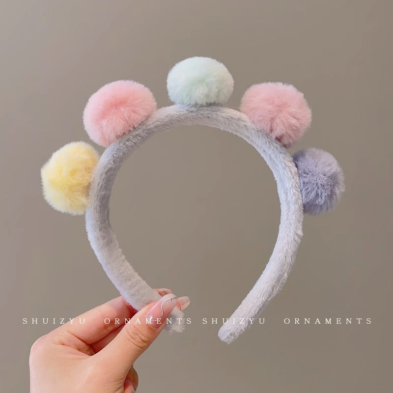 Wholesale 2023 Anti-slip Hairpin Plush Hairband
