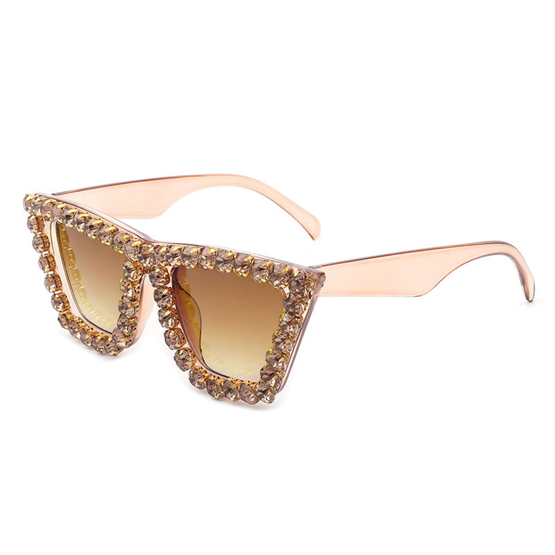 Wholesale Rhinestone Box PC Sunglasses