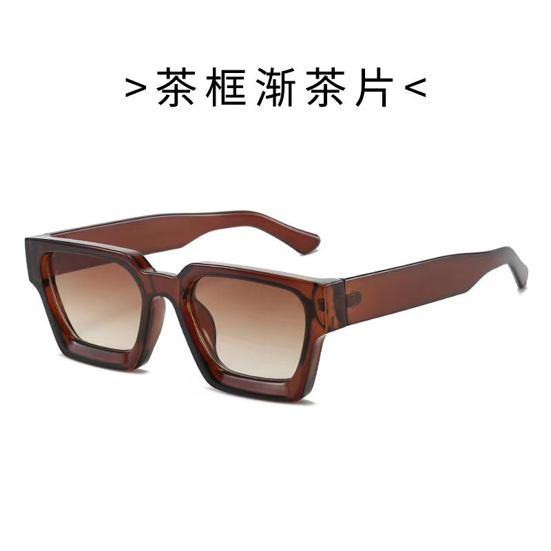 Wholesale Thick square large frame sunglasses