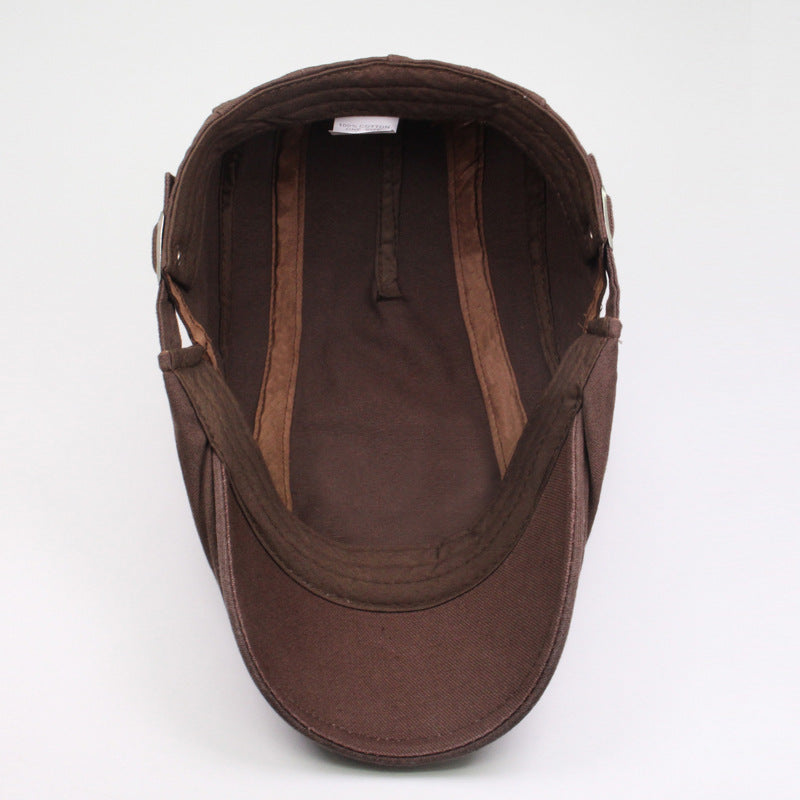 Wholesale Bailey British Spring and Autumn Leisure Forward Cotton Retro Solid Color Sun Hat
