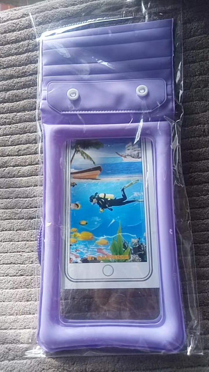 Wholesale Inflatable Floating Touch Screen Mobile Phone PVC Storage Bag