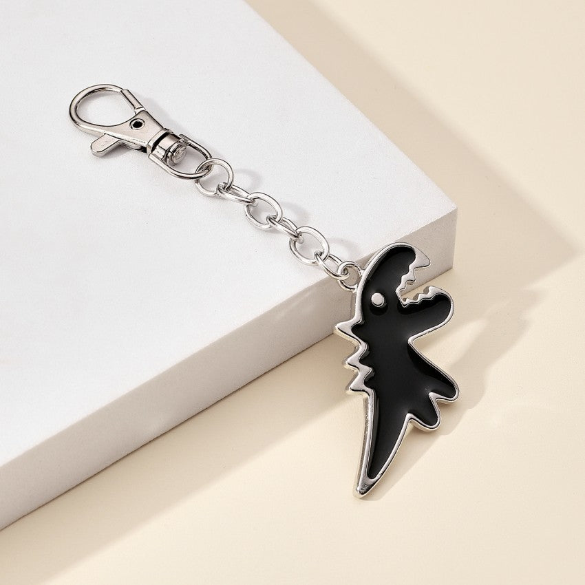 Llavero de dinosaurio de metal al por mayor