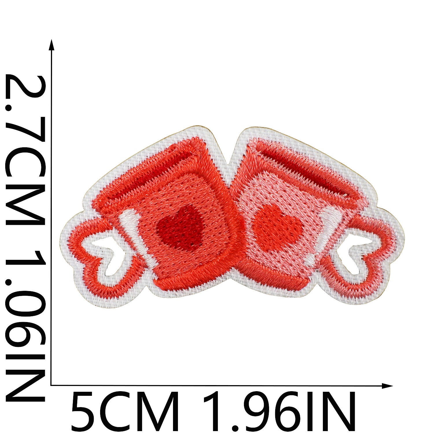 Wholesale Valentine' s Day Red Cartoon Embroidery DIY Patches
