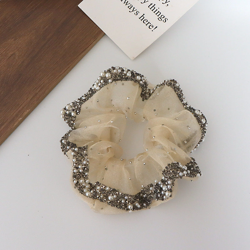 Wholesale Rhinestone elegant ponytail hair tie