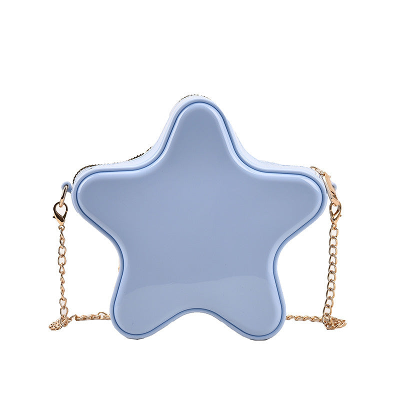 Bolso al por mayor de hombro estrella de PU