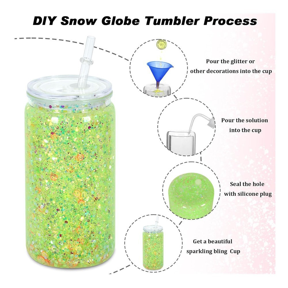 Wholesale 16oz Double Layer Mason Jar Sublimation Plastic Cup Sniffer Cup Water Cup Printed Milk Cup