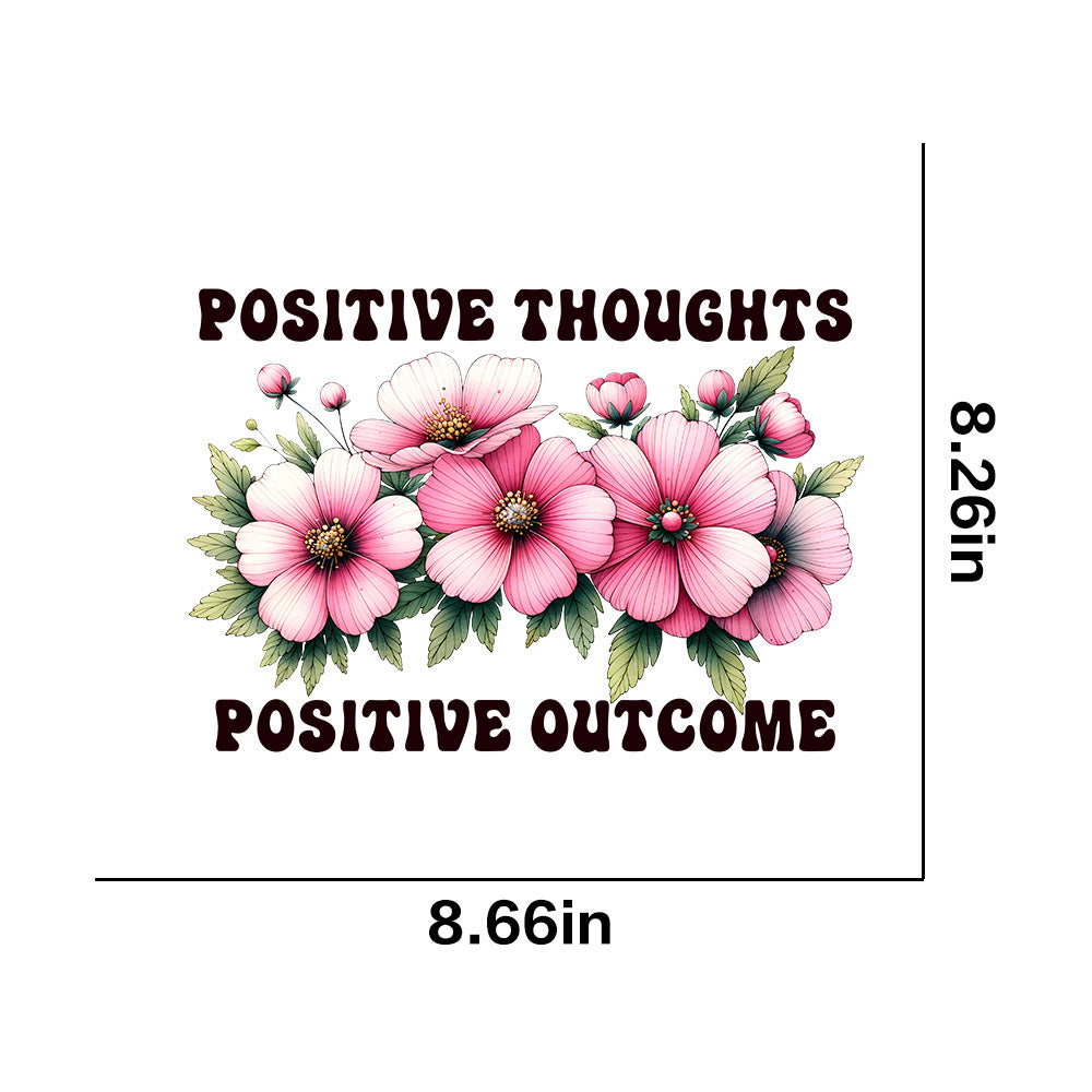 Wholesale 10pcs Butterfly Flower Rainbow Letter  UV DTF Ready to Press Transfers Wraps