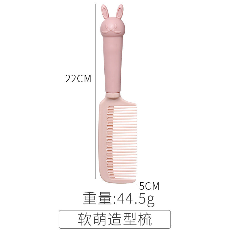Wholesale Rabbit Cute Student Cartoon Plastic Comb