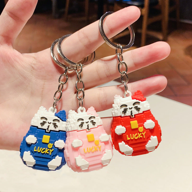 Wholesale PVC Cat Keychains