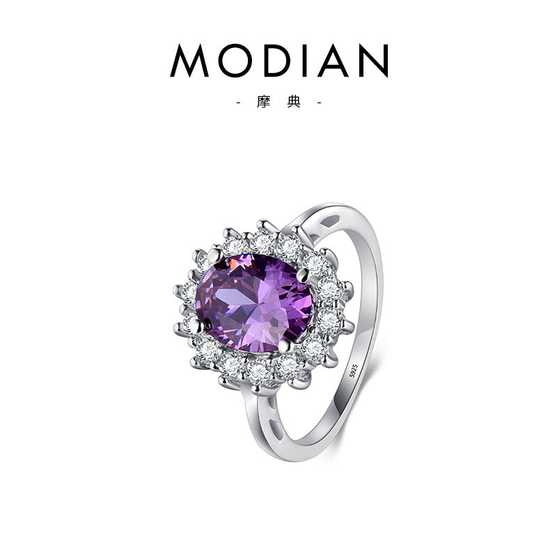 Wholesale Retro Simple Versatile 925 Silver Ring