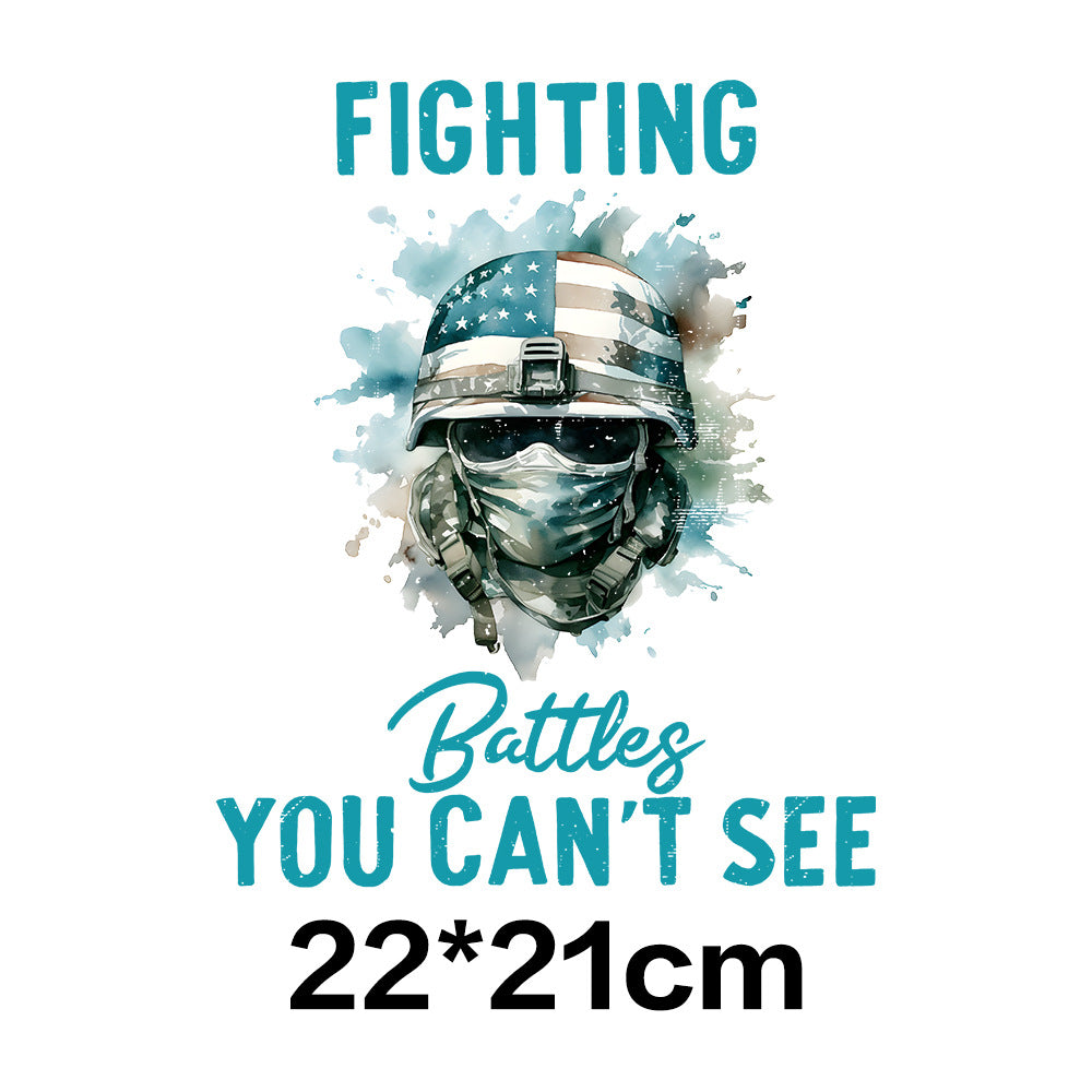 Wholesale Veteran  Letters UV DTF Ready To Press Transfers Wraps