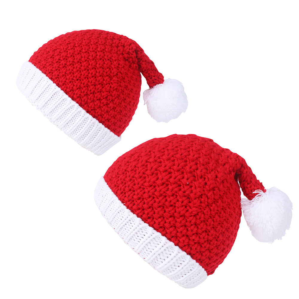 Wholesale Autumn and Winter Halloween Santa Claus Parent-child Hat