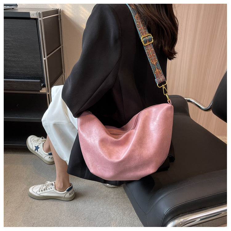 Wholesale PU Large Capacity Shoulder Messenger Bag