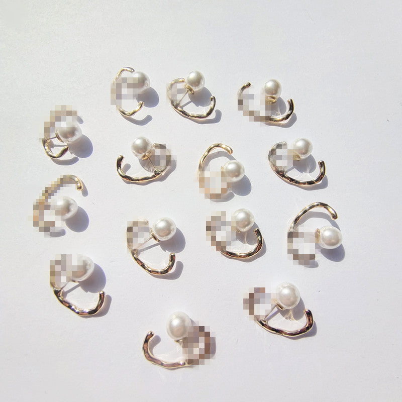 Wholesale Genuine Gold 925 Silver Needle Geometric Tassel Earrings