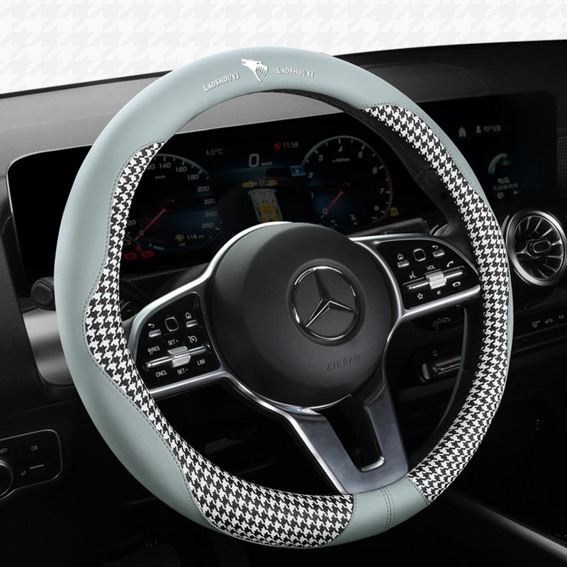 Wholesale ABS Houndstooth Handlebar Cover