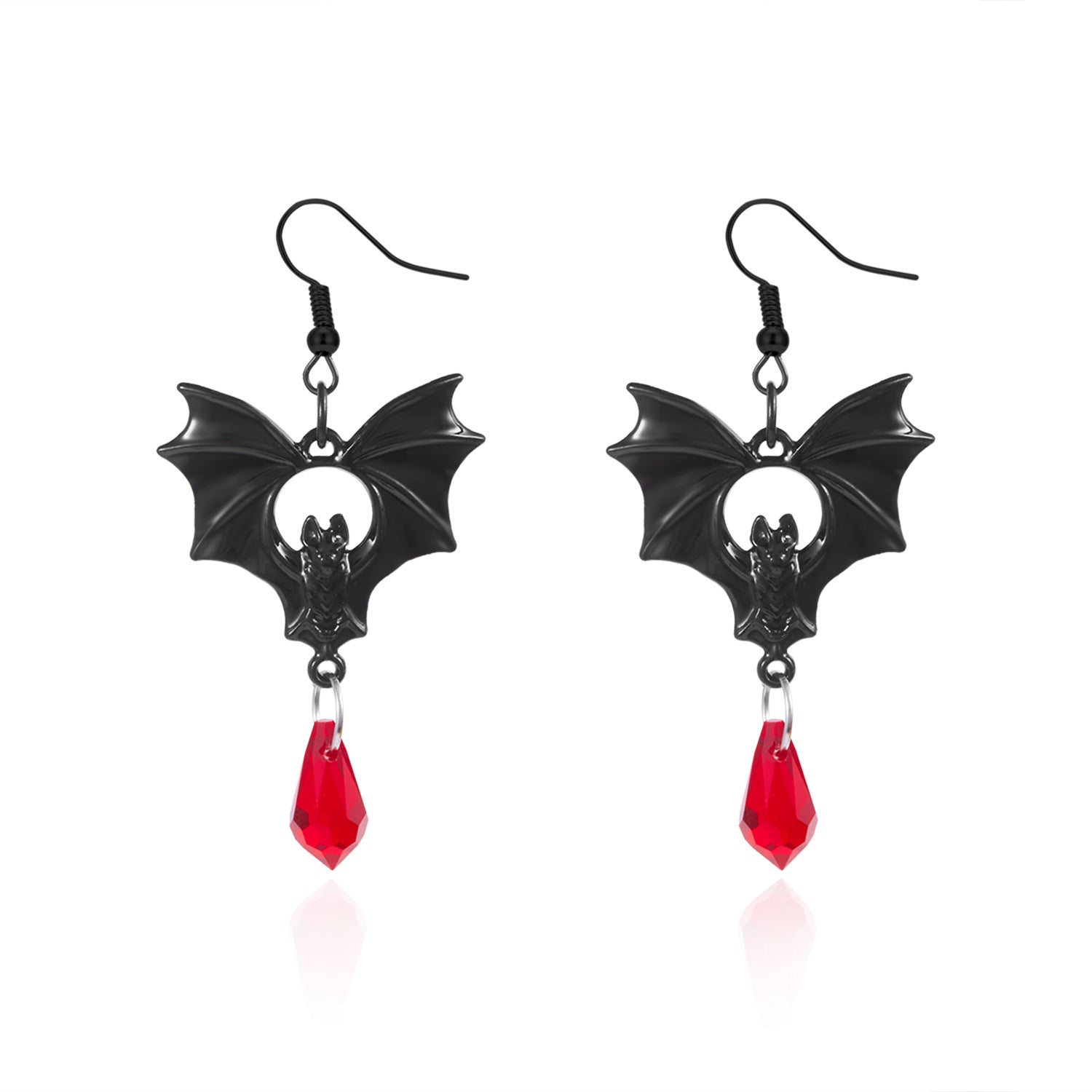 Wholesale Gothic Bat Earrings