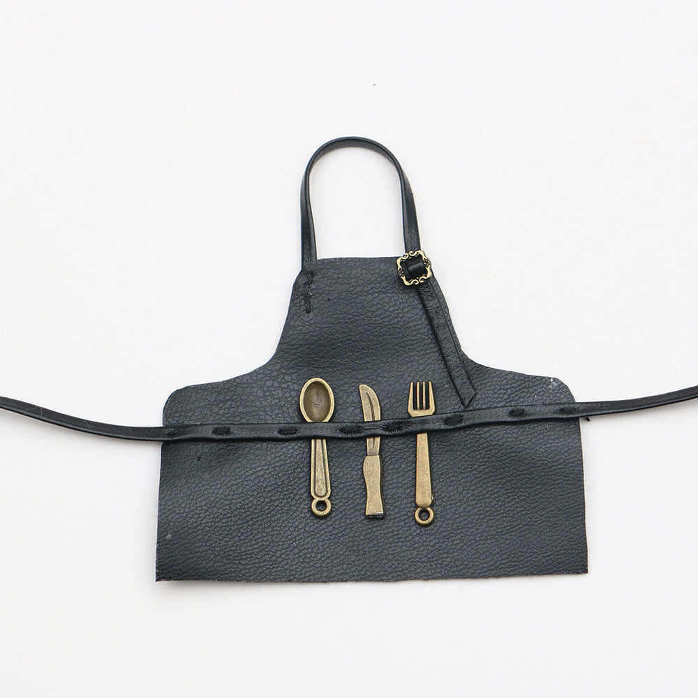 Wholesale 10cm Doll Ob11 Work Apron 17Cm Doll Decoration