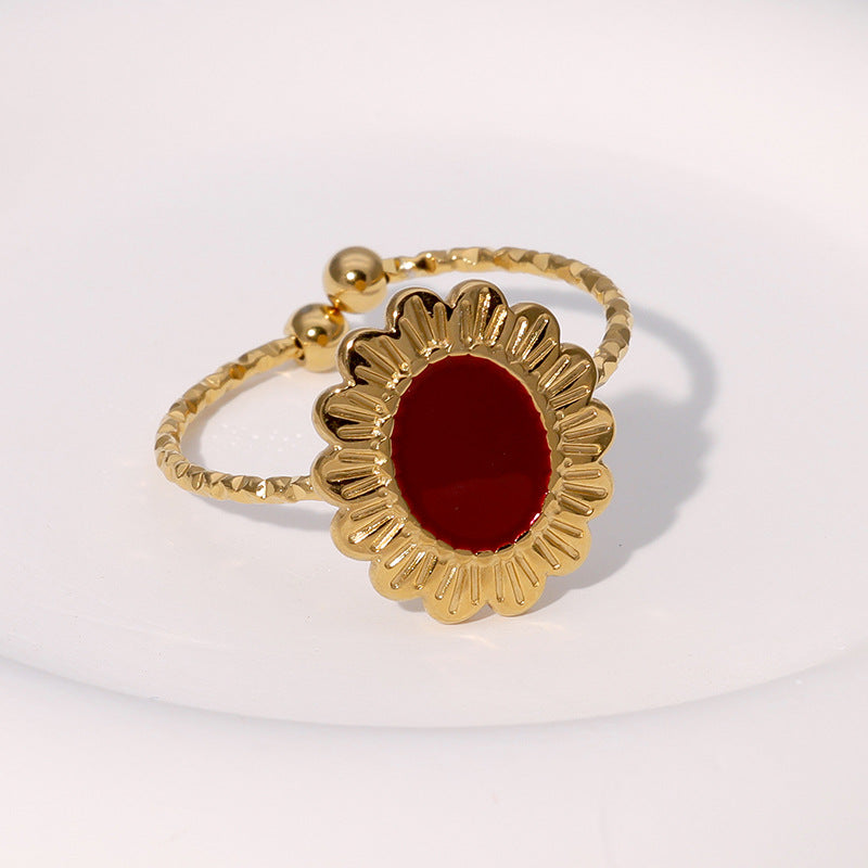 Wholesale  personality stainless steel open ring women