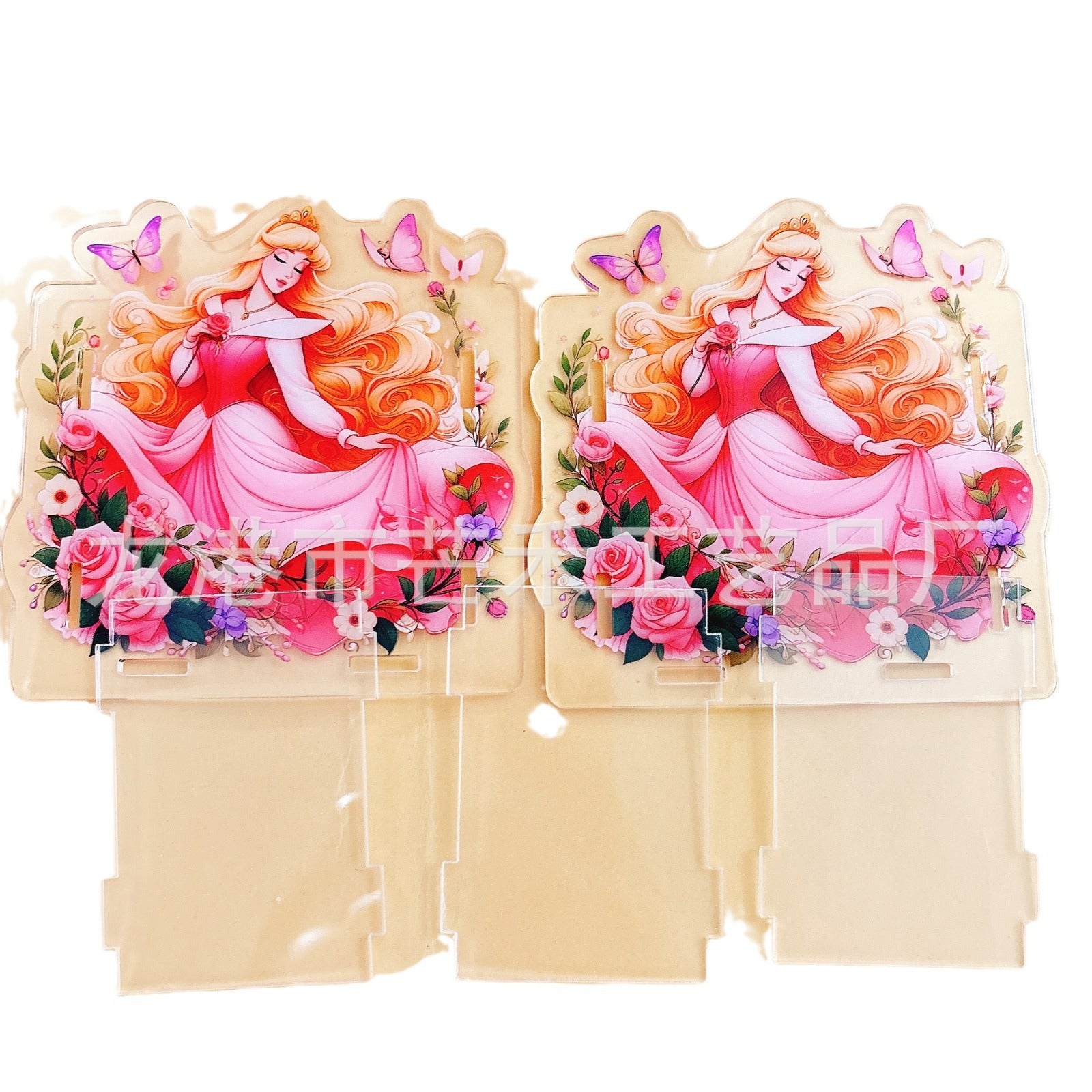 Wholesale  Acrylic Pen Holder Popular Pen Box Creative Gift Stationery Student 10cm