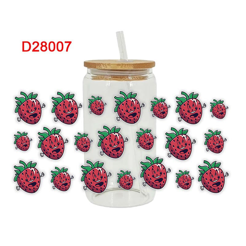 Wholesale UV Transfer Paste Glass Crystal Label Crystal Paste 16OZ UV DTF WRAPS
