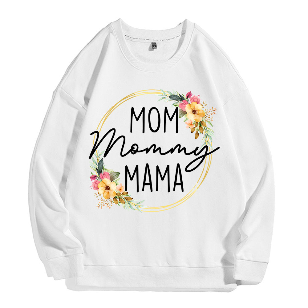 Wholesale 10pcs/pack Hot Stamping  Mother' s Day Theme Letter Flower Peach