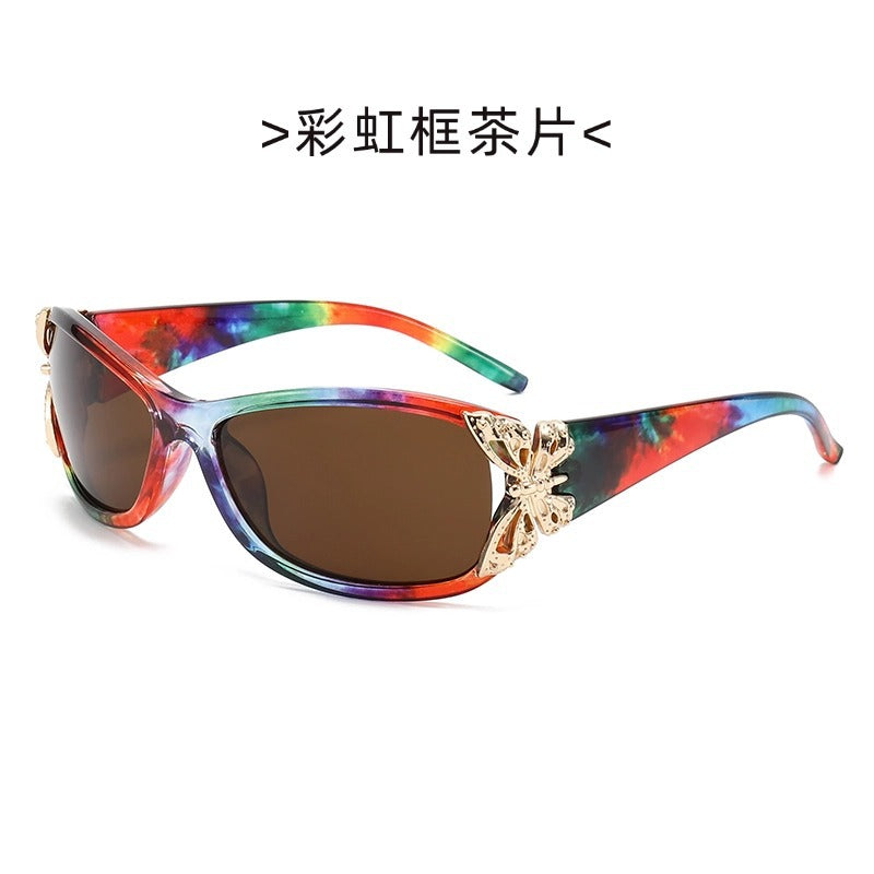 Wholesale Butterfly-decorated luxury sunglasses