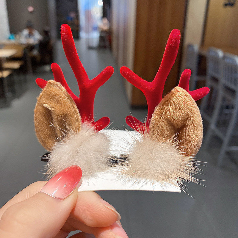 Wholesale Deer Antler Fabric Hairpins