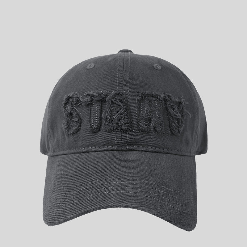 Wholesale Letter Raw Edge Sun Visor All-match Baseball Cap