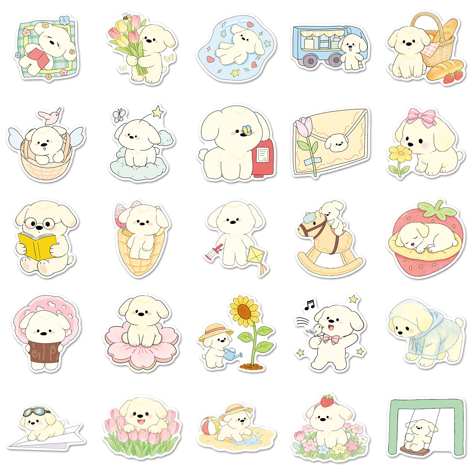 Wholesale cute cartoon Sticker Waterproof Vinyl Stickers OLY Exclusive