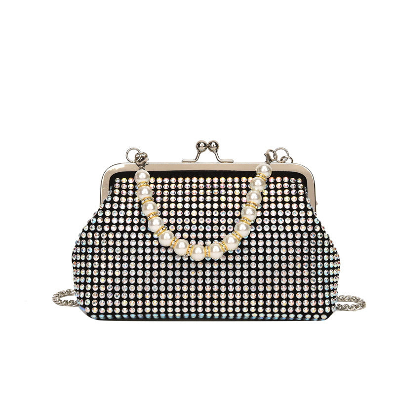 Bolsa de mensajero de hombro de perla por al por mayor PU