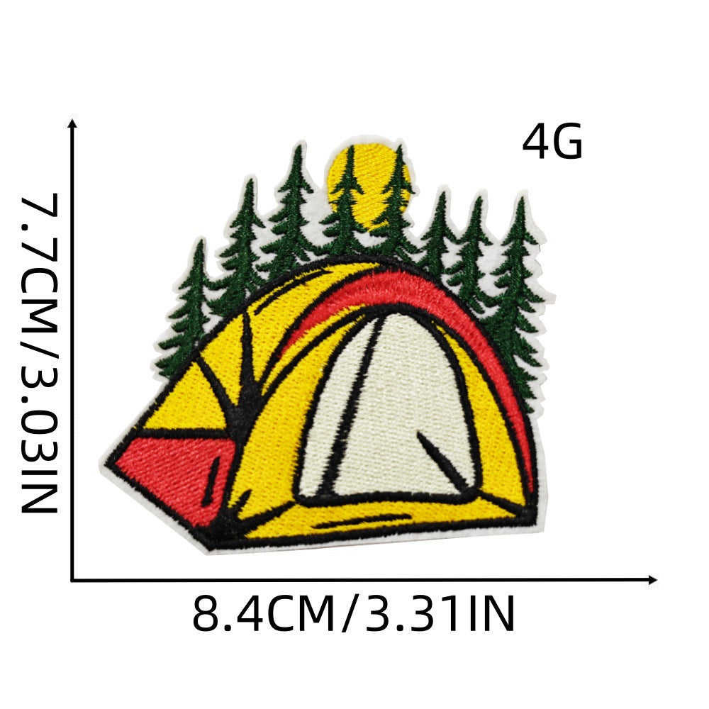 Wholesale Outdoor Camping Tent Series DIY Patches