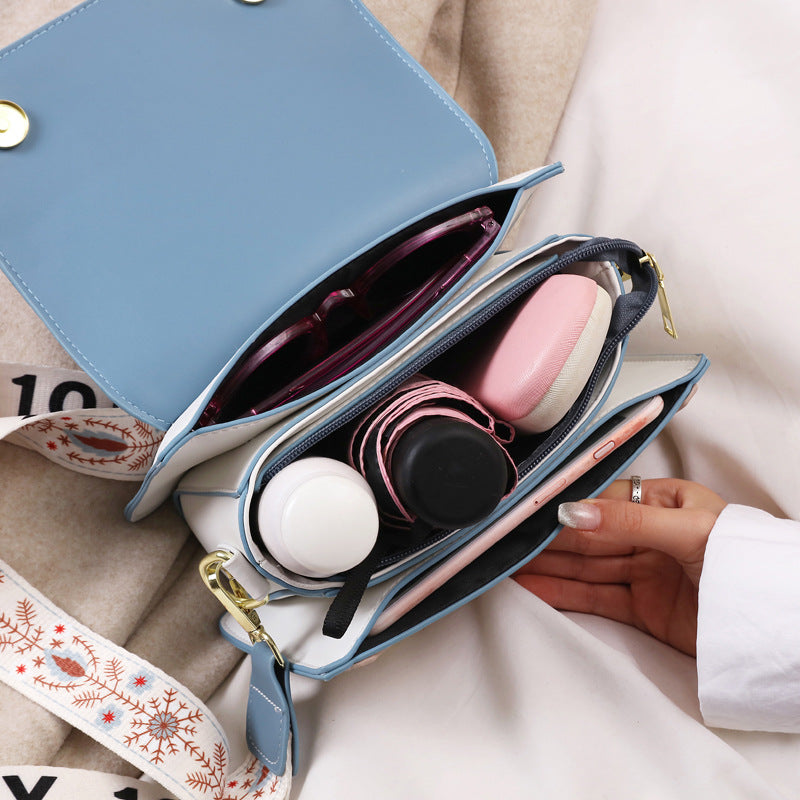 Wholesale Valentine's Day Summer New Fashion Shoulder Bag Niche Wide Strap Crossbody Bag for Hair