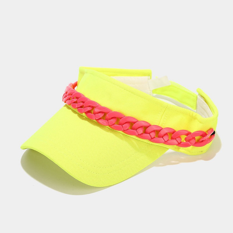 Wholesale Polyester Acrylic Chain Empty Top Hat