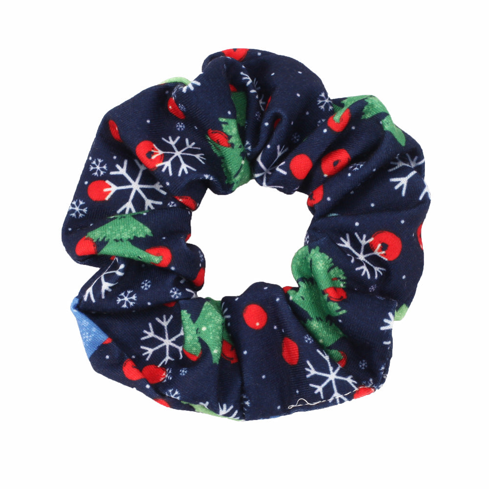 Wholesale Christmas Snowman Bell Santa Claus Deer Antler Hat Large Intestine Hairband