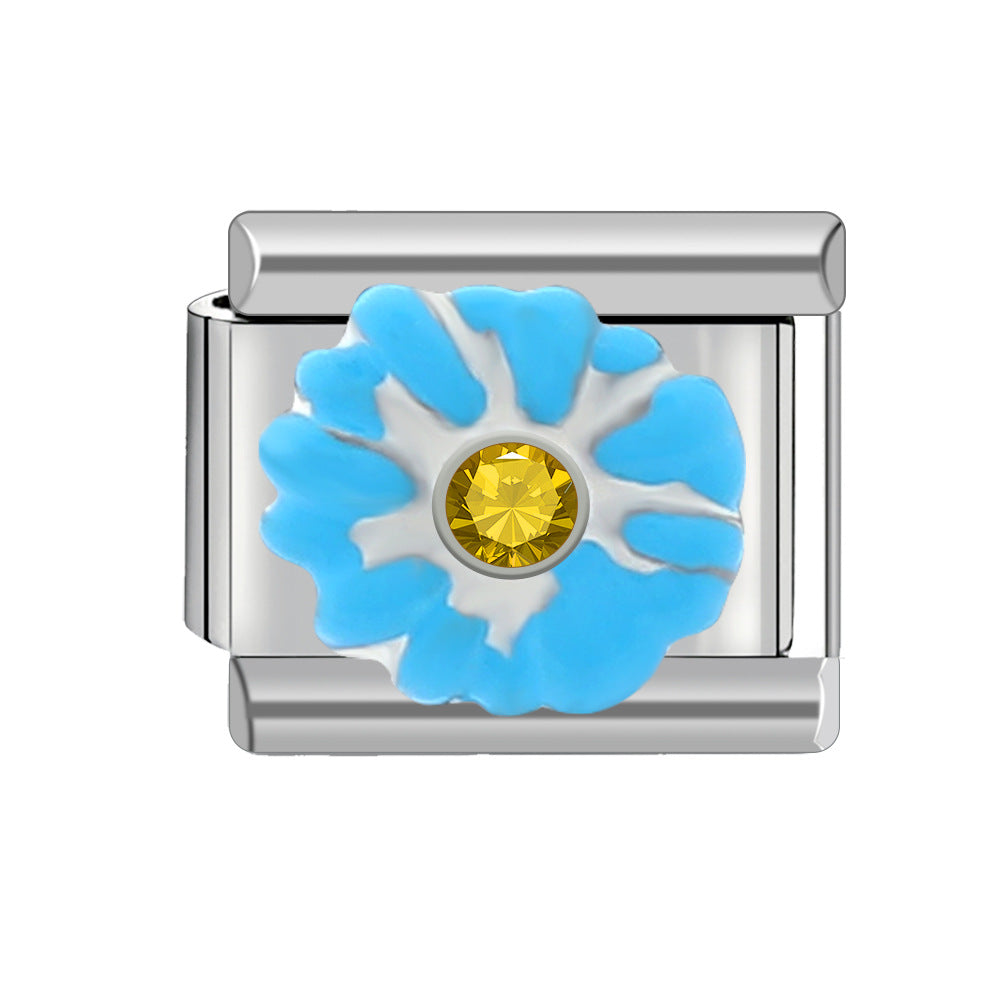 Wholesale Italian Charm Bracelet 9mm DIY Spliced Detachable Cute Pattern Combination Bracelet