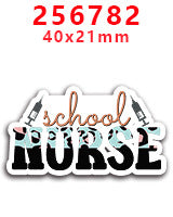 Wholesale Random 30pcs Colored Nurse's Day Series  Acrylic Flatback