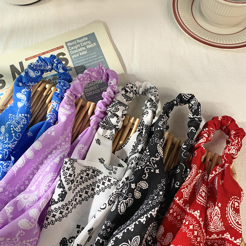 Wholesale Sardine Simple Wide Elastic Headbands